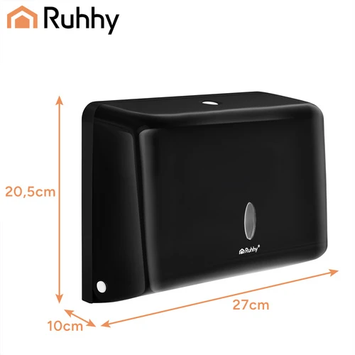 Ruhhy juodas paper towel dispenser