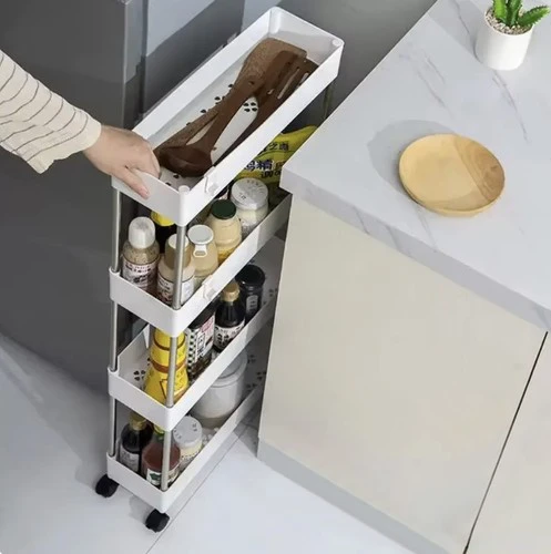 Ruhhy Virtuvės/ vonios mobili lentyna ant ratukų