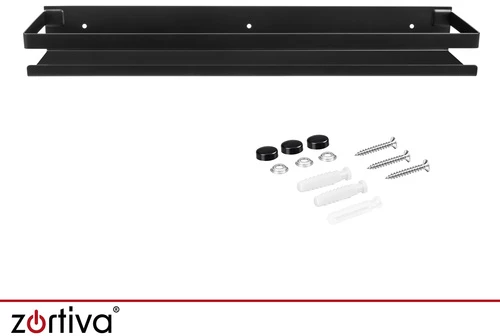 Juodas bathroom shelf Zortiva
