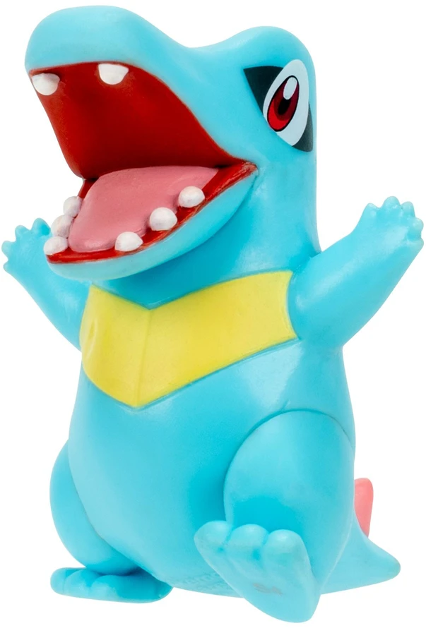 Pokémon – kovos figūrėlių rinkinys 3 vnt. Poochyena, Totodile Kabu (PKW4554)