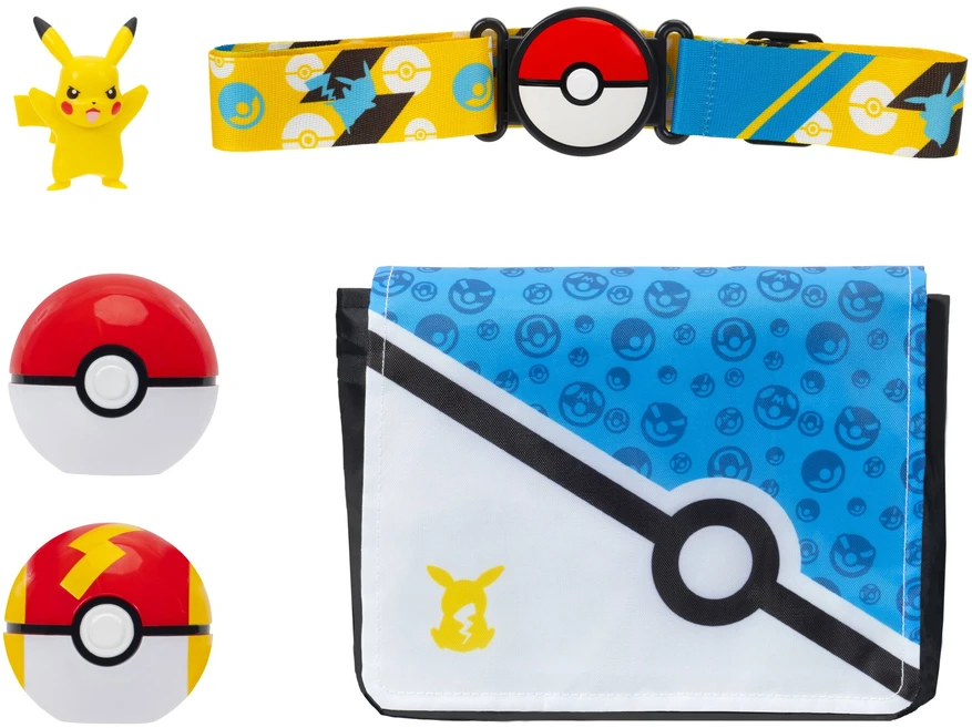 Pokémon – Clip N Go pernešimo diržo rinkinys Pikachu (PKW4171)
