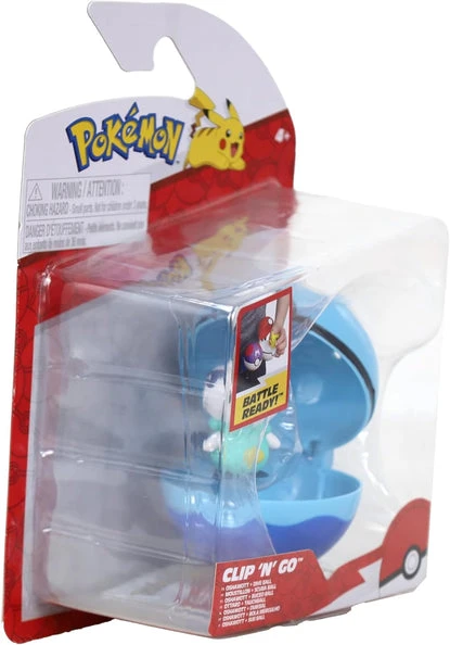 Pokémon - Clip N Go Oshawolt nardymo kamuolys W21 (PKW4158)