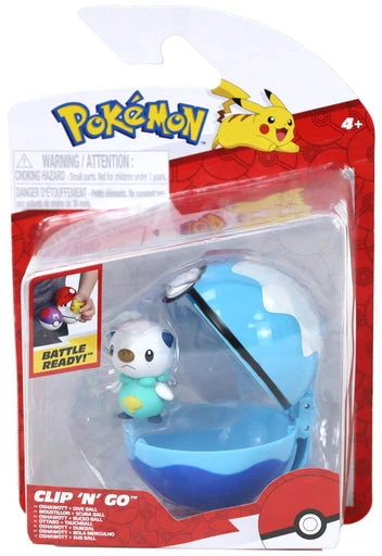 Pokémon - Clip N Go Oshawolt nardymo kamuolys W21 (PKW4158)