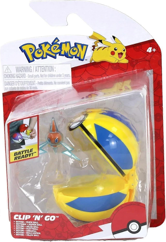 Pokémon - Clip N Go Rotom Quick Ball W21 (PKW4155)