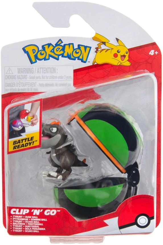 Pokémon - Clip N Go Tyrunt su Dusk Ball (PKW4154)