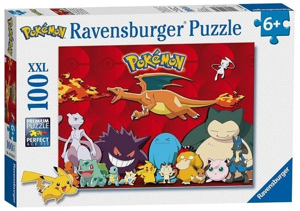 Ravensburger Dėlionė 100 vnt. - Pokemonai
