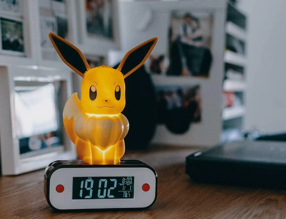 Pokemon - Eevee šviečiantis žadintuvas (52800POKE8)