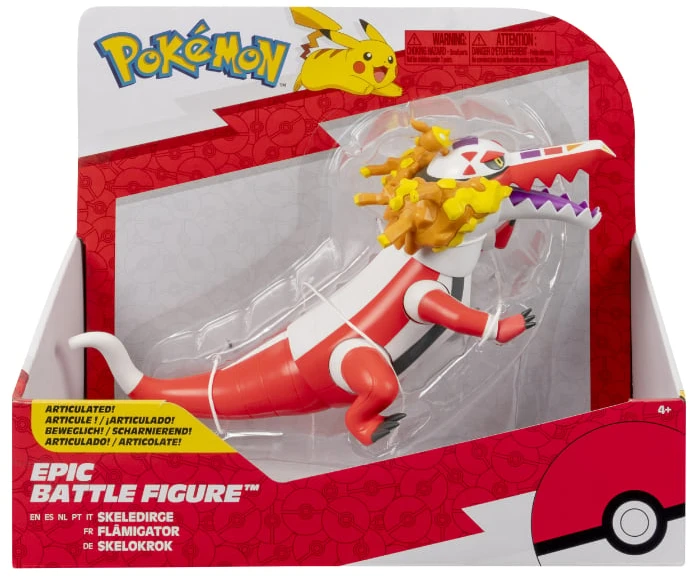 Pokémon - Epinė figūrėlė Skeledirge (PKW4081)