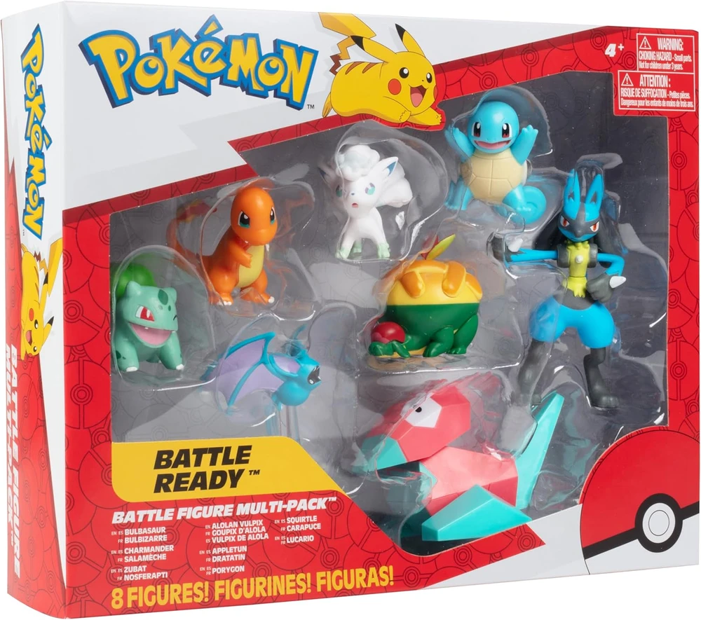 Pokémon - Kovos figūrėlių 8 rinkinys