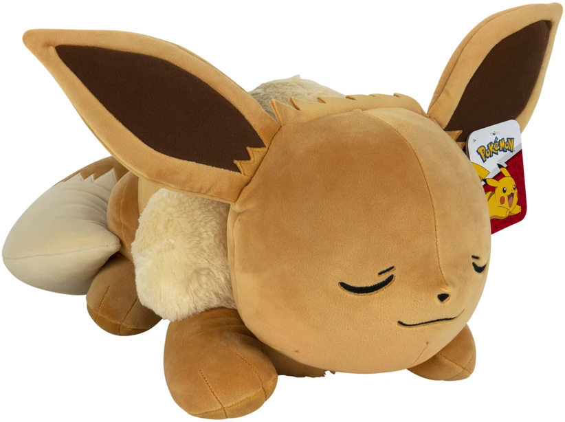Pokemon - Miegantis pliušinis Eevee (Pkw0222)
