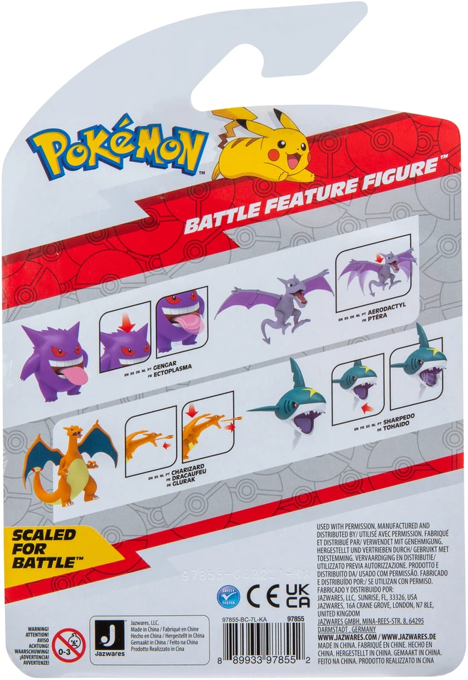 Pokémon - mūšio figūrėlė Aerodactyl (97855)