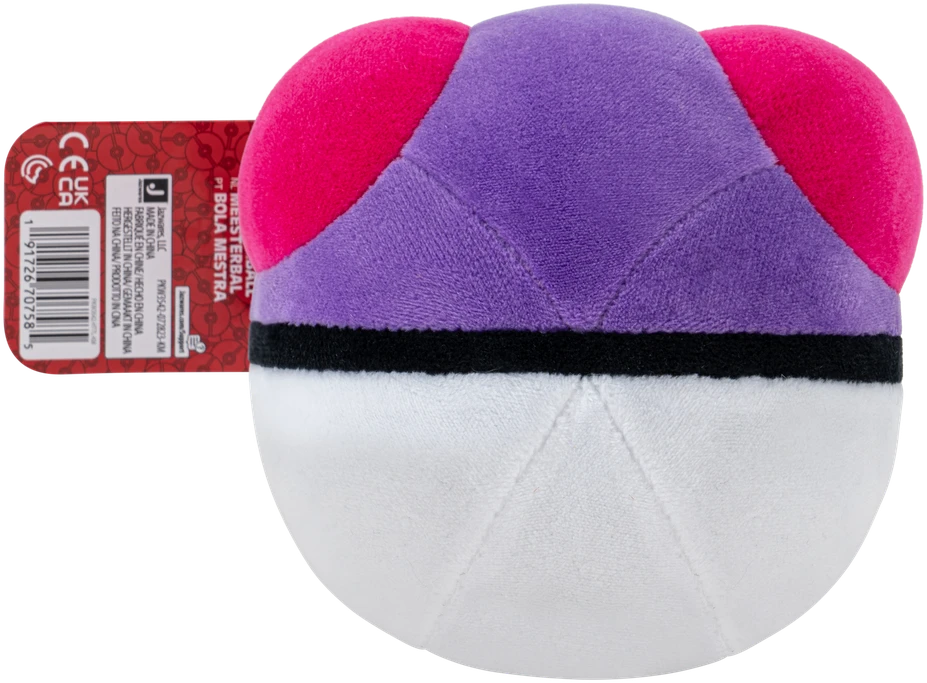 Pokémon - pliušinis 10 cm Pokeball (PKW3554-7)
