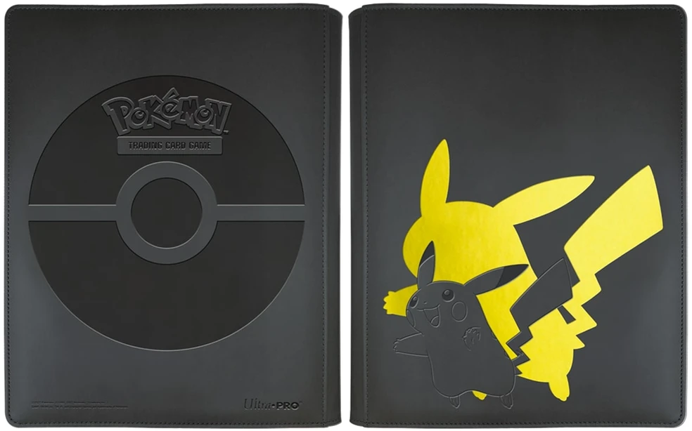 Pokemon Ultra Pro UP - Elite Series: 9-Pocket Zippered PRO-Binder - Pikachu