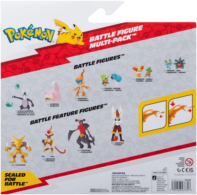 Pokémon - specialusis leidimas 3PK su figūrėle (PKW2980)