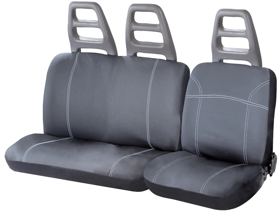 Amio Universalūs sėdynių užvalkalai mikroautobusams SC-01 - pilka