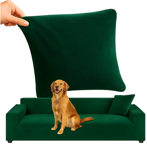 Sofa cover 190-230cm dark žalias Ruhhy 26183