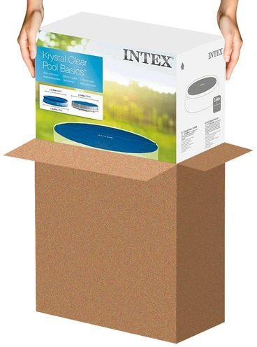 Telone Intex Baseino uždangalas, mėlynas, 348cm, polietilenas