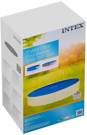 Intex Baseino uždangalas, mėlynas, 448cm, polietilenas