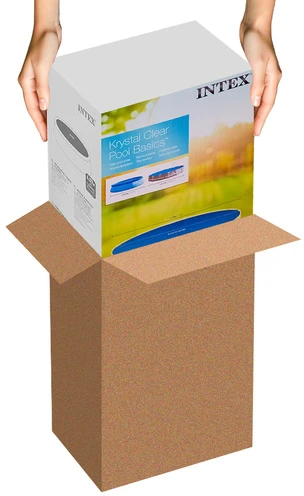 Intex Baseino uždangalas, mėlynas, 448cm, polietilenas