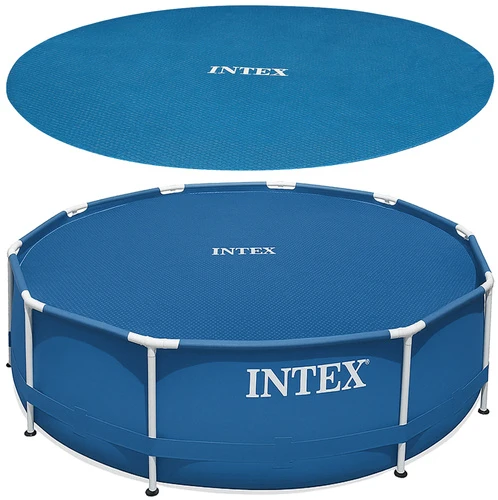 Intex Baseino uždangalas, mėlynas, 448cm, polietilenas