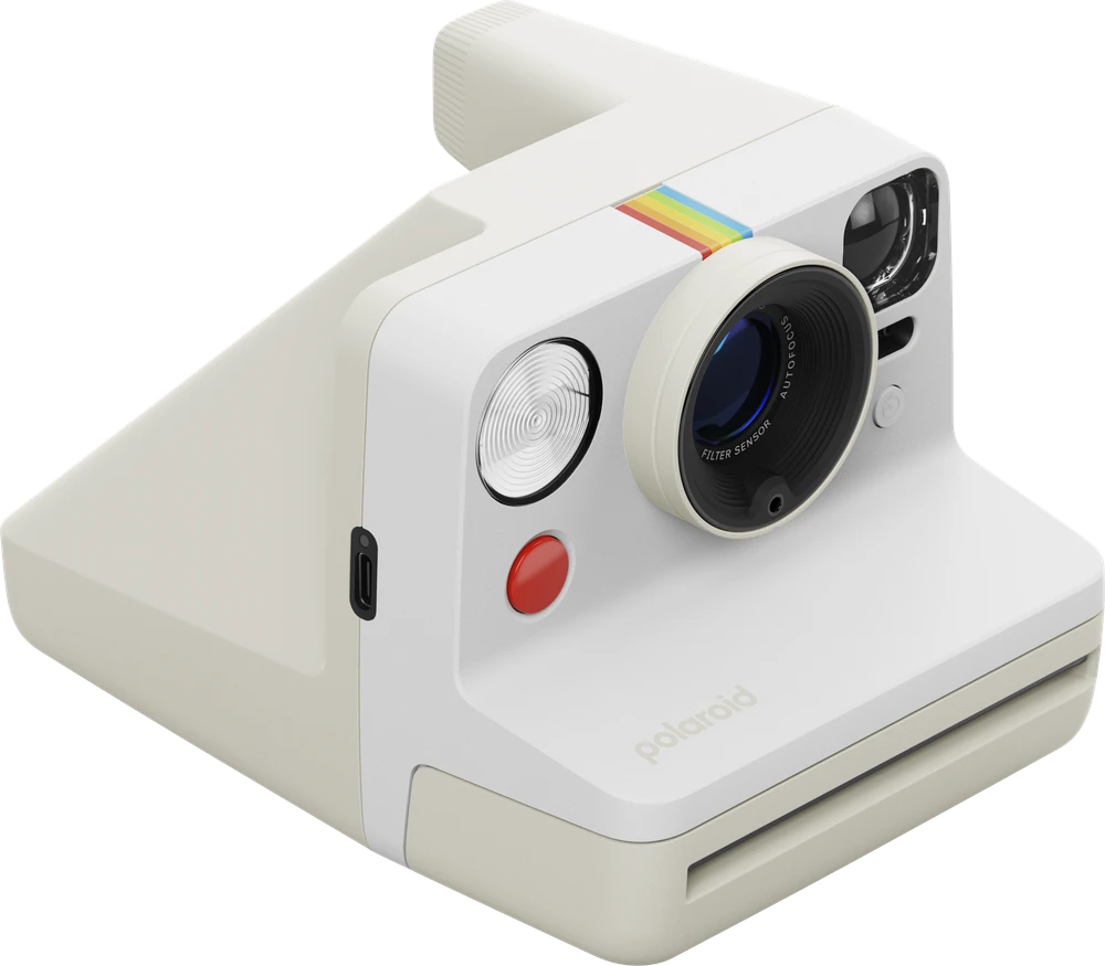 Polaroid Now Gen 3 Pebble Baltas