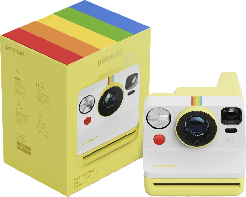 Polaroid Now Gen 3 Geltona