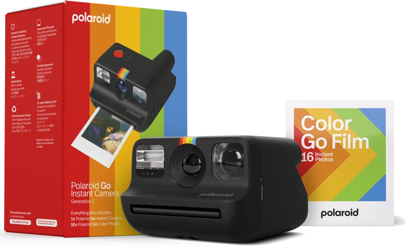 POLAROID GO GEN 2 E-BOX Juodas