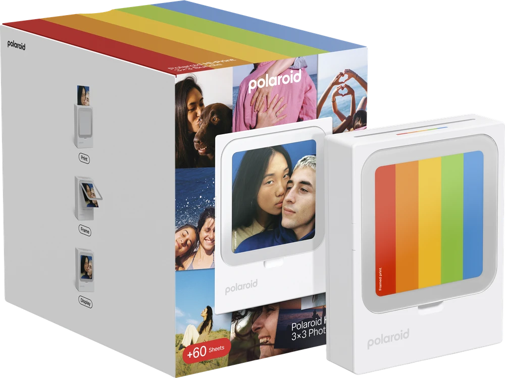 „Polaroid“ – „Hi-Print 3x3“ kišeninis spausdintuvas + 60 lapų