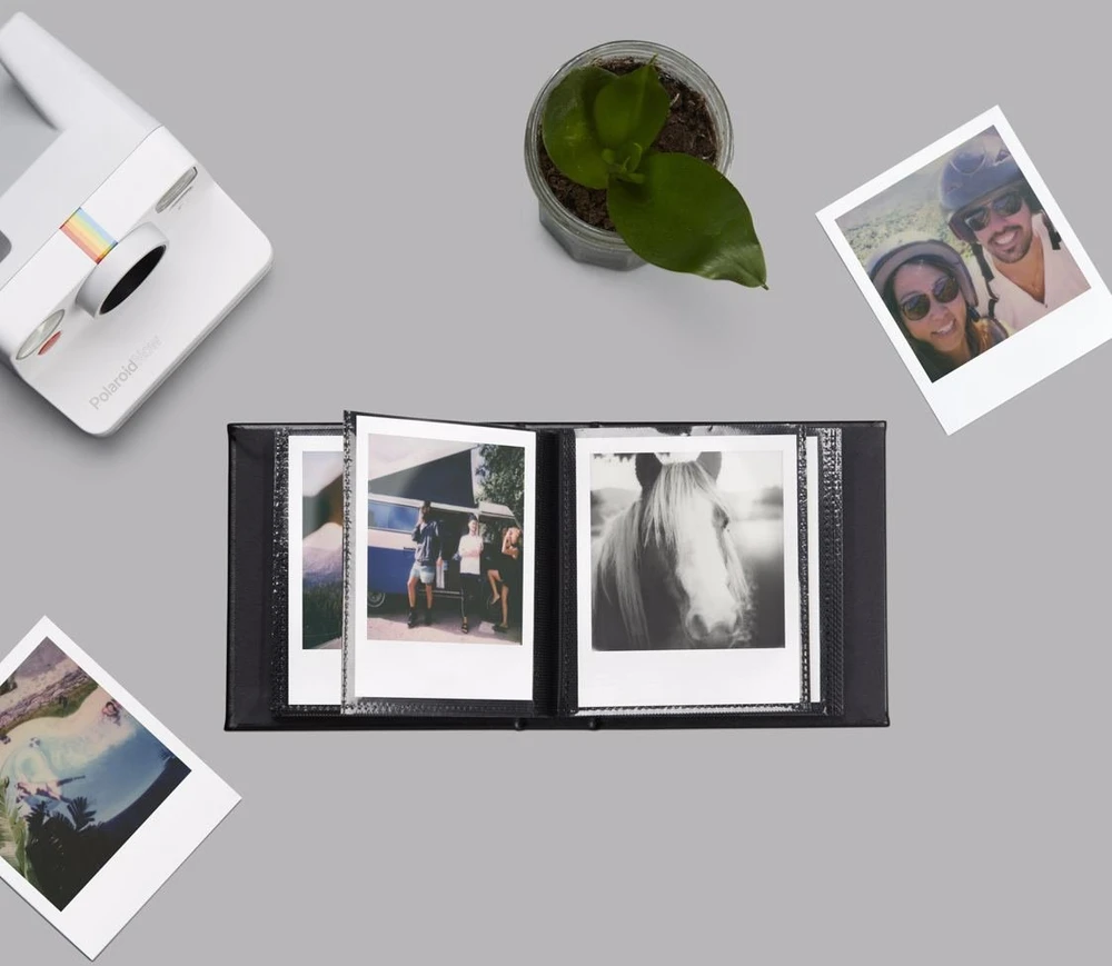 POLAROID PHOTO ALBUM SMALL Juodas