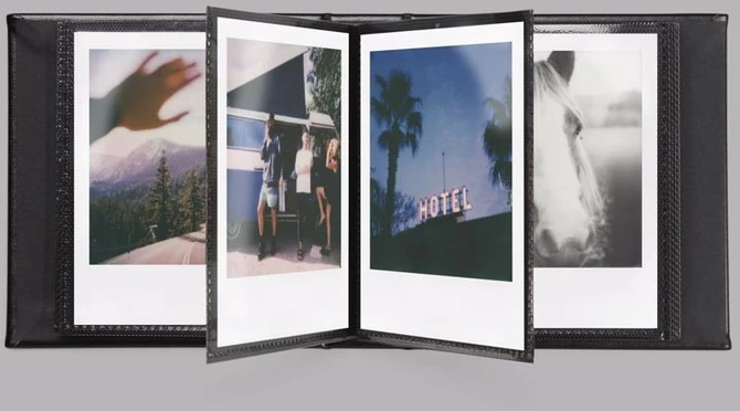 POLAROID PHOTO ALBUM SMALL Juodas