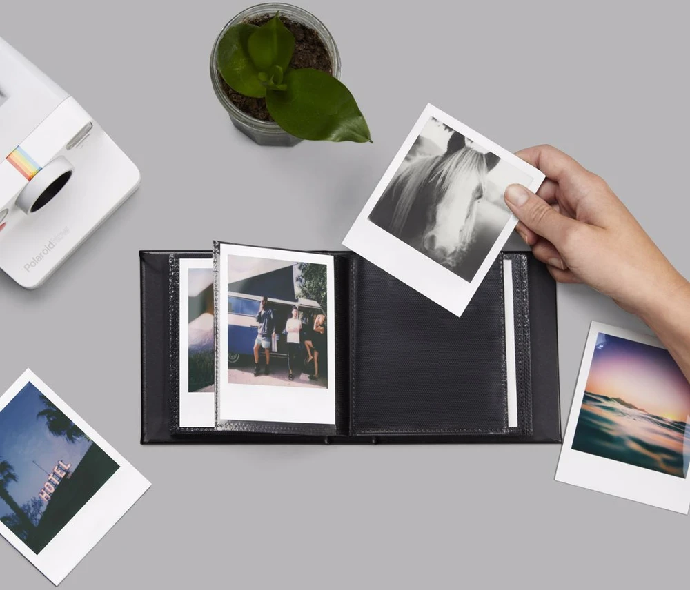 POLAROID PHOTO ALBUM SMALL Juodas