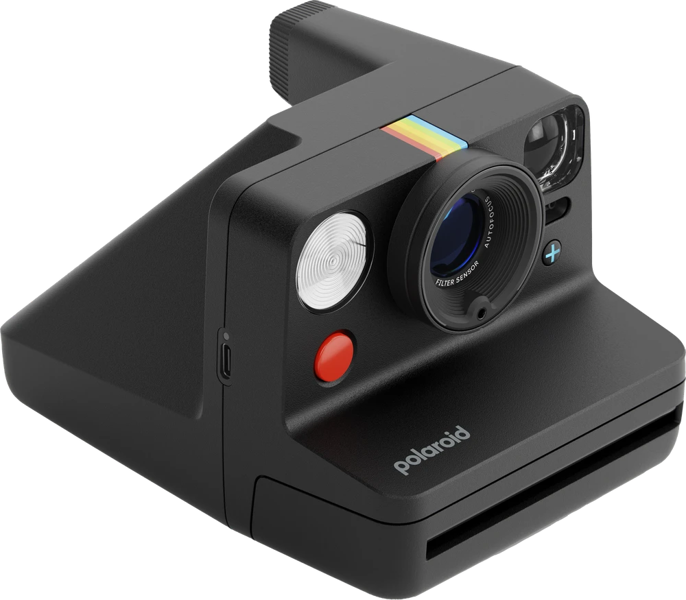 Polaroid Now+ Gen 3 Juodas