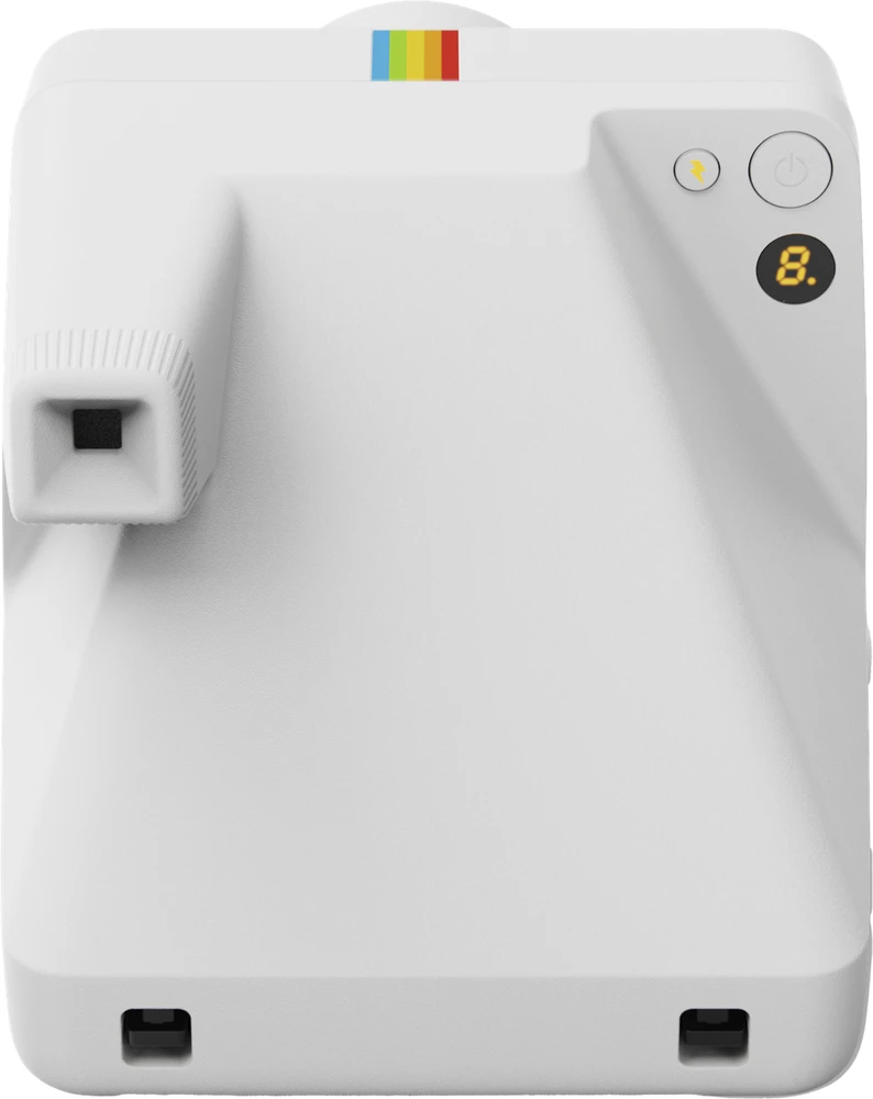 Polaroid Now+ Gen 3 Baltas rinkinys su spalvota plėvele (8 nuotraukos)