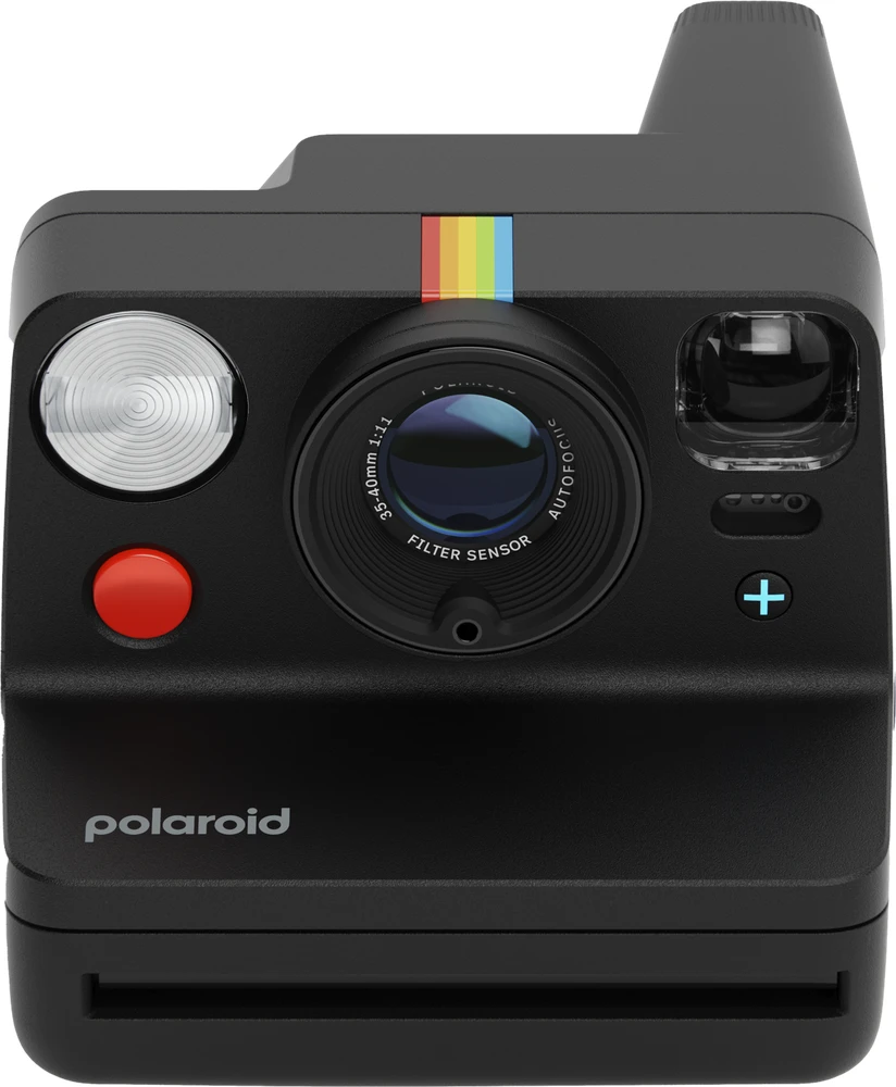 Polaroid Now+ Gen 3 Juodas rinkinys su spalvota plėvele (8 nuotraukos)