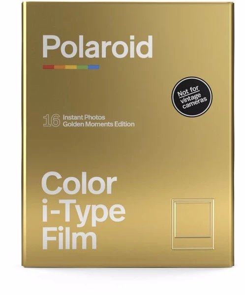 POLAROID I-TYPE COLOR PLĖVELĖ GOLDEN MOMENTS 2-PAK