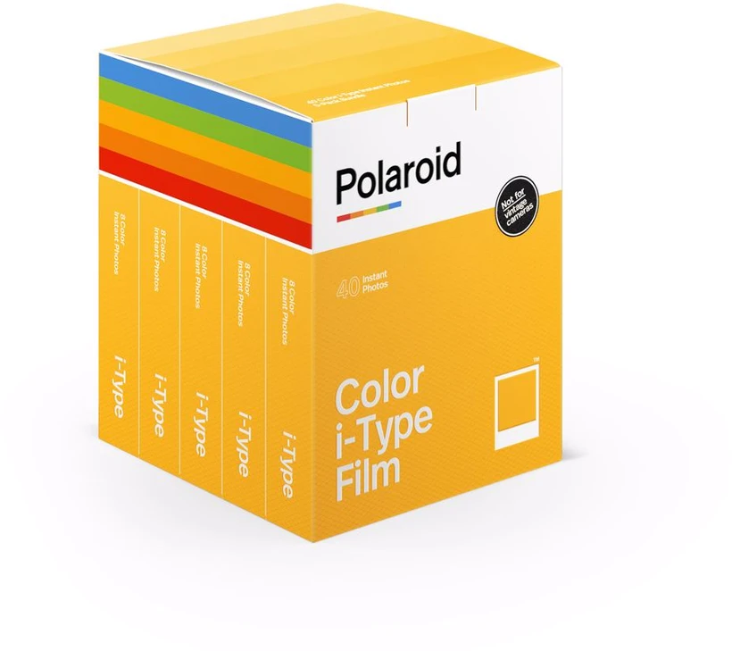 „Polaroid“ spalvotos „i-Type“ juostos, 5 vnt. pakuotėje, 40 spalvotų nuotraukų