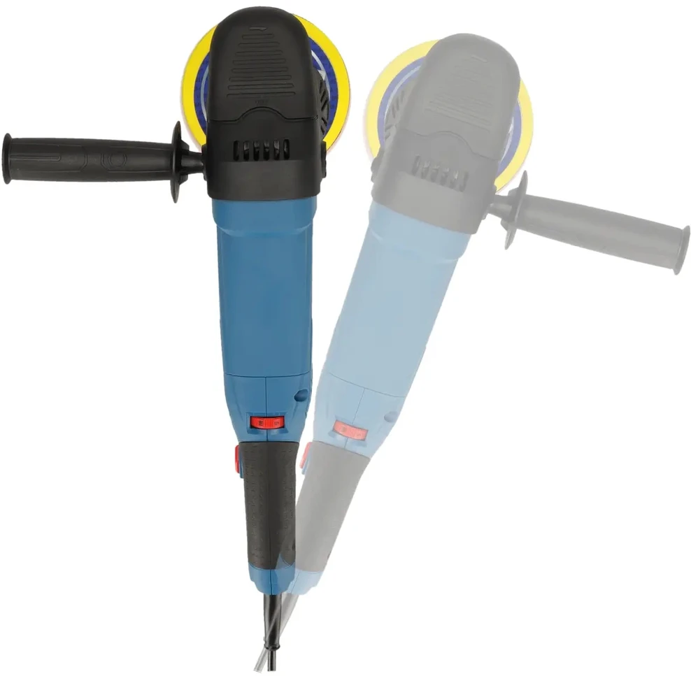 Dedra Polerka Ekscentrinis-rotacinis poliravimo įrankis 900 W, pagalvėlės 125/150 mm, 1500–4500 min-1