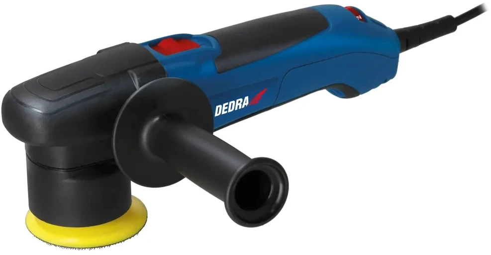 Dedra Polerka Ekscentrinis-rotacinis poliravimo įrankis. 300 W, 75 mm padas, 1500–5800 aps./min.