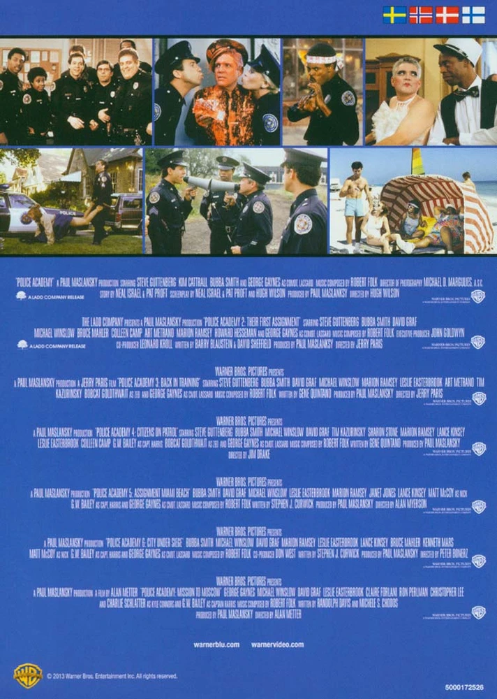 Policijos akademija: pilna kolekcija (DVD)