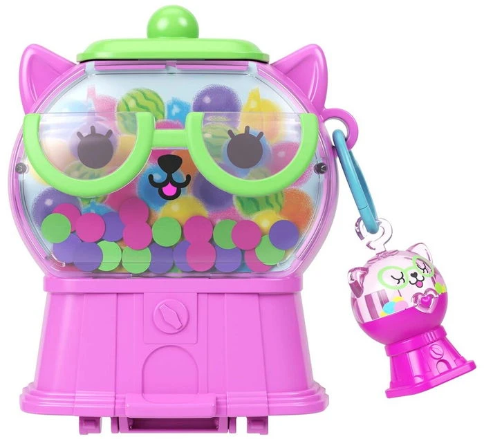 Polly Pocket - Core Compact arbūzinis žaisliukas Gumball Kitty (JKC50)