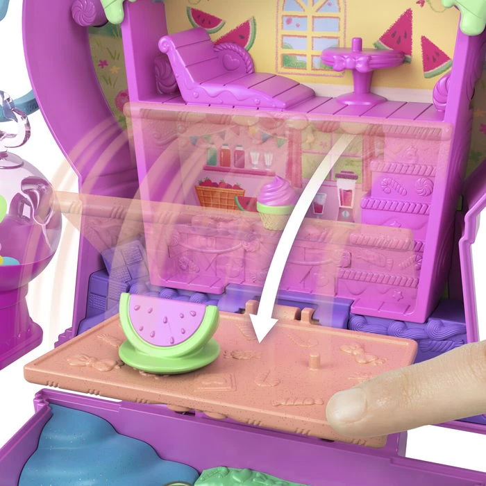 Polly Pocket - Core Compact arbūzinis žaisliukas Gumball Kitty (JKC50)