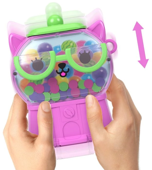 Polly Pocket - Core Compact arbūzinis žaisliukas Gumball Kitty (JKC50)