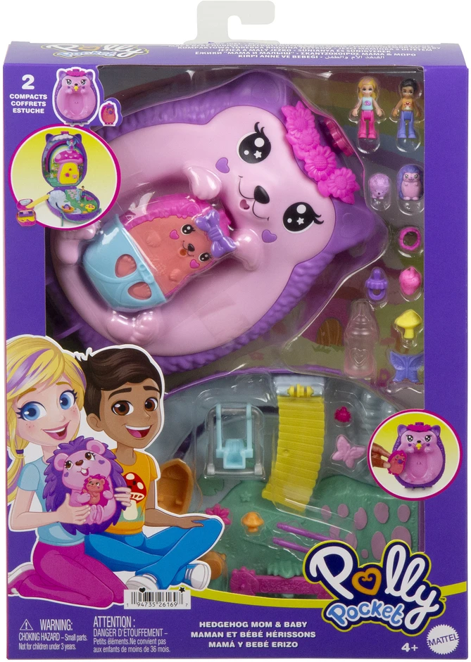 Mattel POLLY POCKET ežiuko žaidimų rinkinys (JBJ91)
