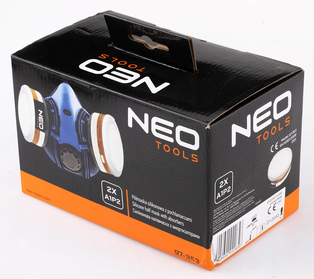Neo Tools silikoninė puskaukė pakuotėje