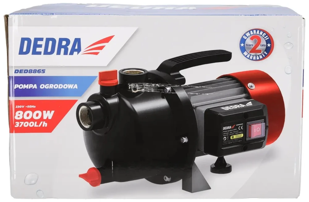 Dedra Sodo pompa 800W