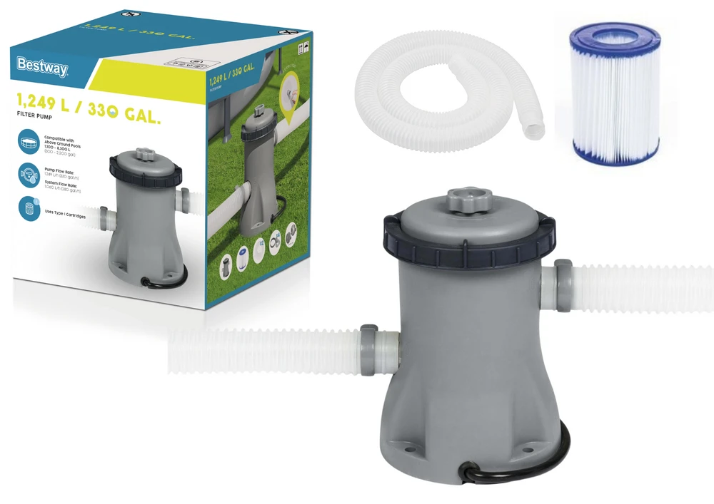 Bestway Siurblys su filtru FLOWCLEAR, 1,249 ltr/val ,58381