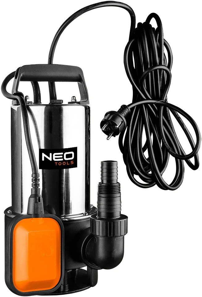 Neo Tools Pompa Panardinamas siurblys nešvariam vandeniui 900 W