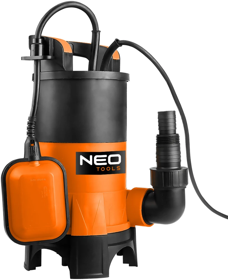 Neo Tools Pompa Panardinamas siurblys nešvariam vandeniui 400 W, 8000 l/h