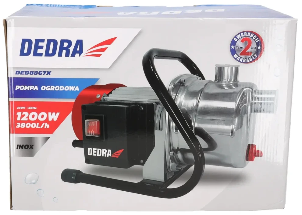 Dedra Sodo siurblys 1200W INOX