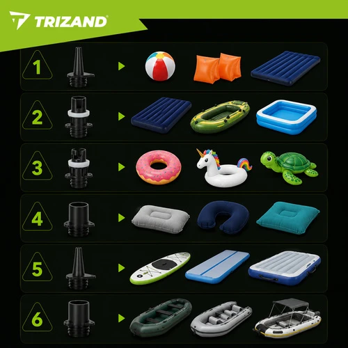 „Trizand“ baterijos maitinamas irklentės siurblys